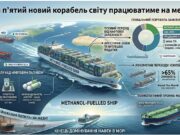 КОЖЕН П’ЯТИЙ НОВИЙ КОРАБЕЛЬ СВІТУ ПРАЦЮВАТИМЕ НА МЕТАНОЛІ